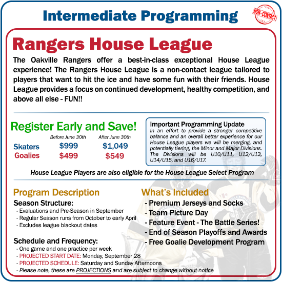 Recreational House League